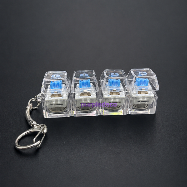 Chaveiro Teclado Mecânico com Led