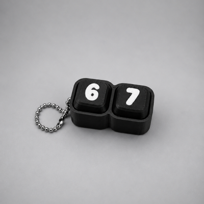 Chaveiro Teclado Mecanico 67 - Six Seven