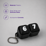 Chaveiro Teclado Mecanico 67 - Six Seven